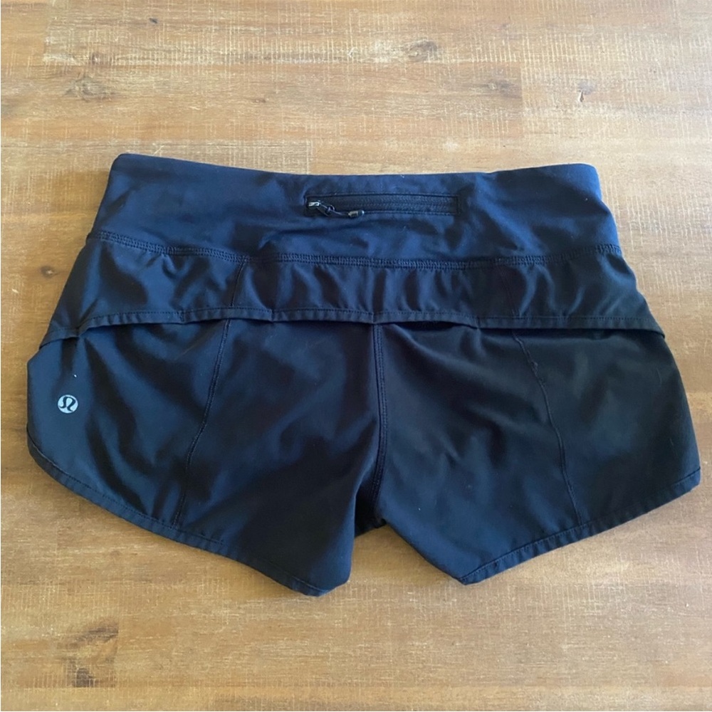 Black lululemon shorts